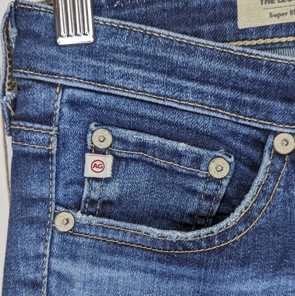 AG Adriano Goldschmied The Legging Ankle Super Skinny Ankle Jeans Size 23R - Picture 9 of 9